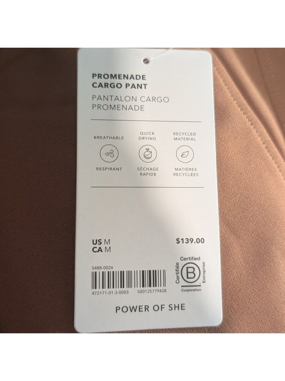 Athleta | Promenade High Rise Cargo Pant In Walnut - Picture 13 of 13
